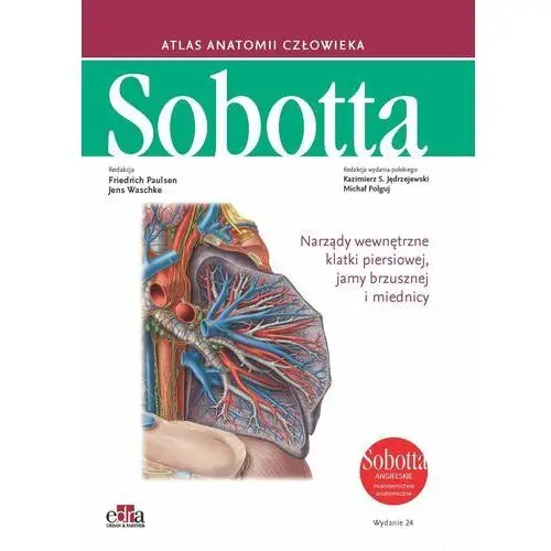 Atlas anatomii człowieka sobotta. angielskie mianownictwo. tom 2. Paulsen f., waschke j