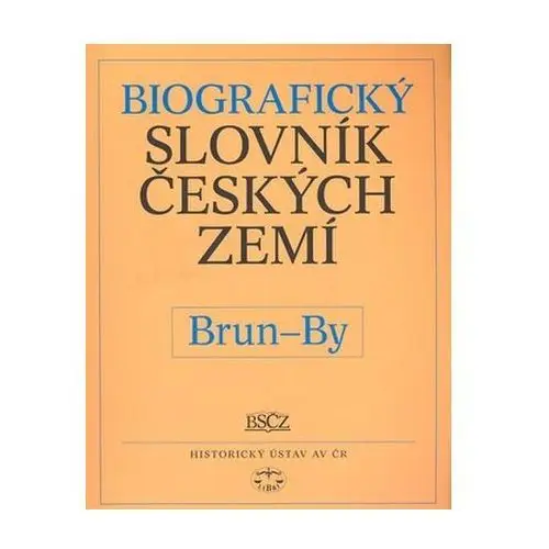 Biografický slovník českých zemí, brun-by Pavla vošahlíková