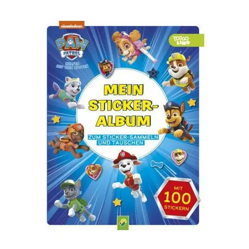 PAW Patrol Mein Stickeralbum mit 100 Stickern