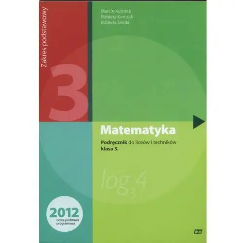 Matematyka 3 podręcznik liceum zakres podstawowy Pazdro