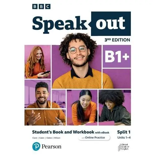 Pearson central europe Speakout 3ed b1+ split 1 sb + wb ebook and online