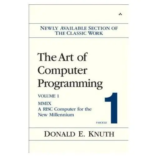 Art of computer programming, volume 1, fascicle 1, the Pearson education