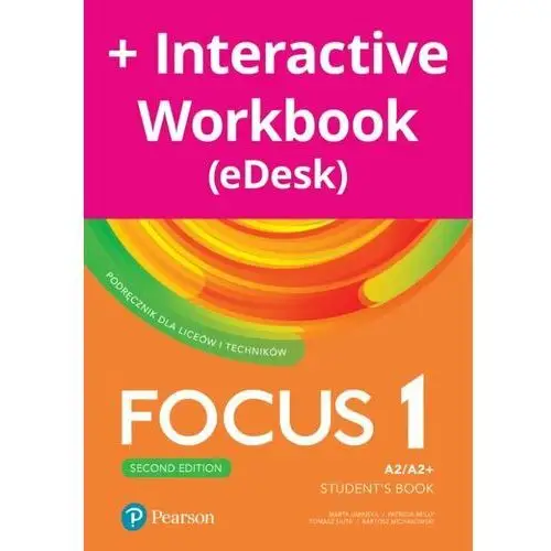 Focus second edition 1 student's book + kod (digital resources + interactive ebook + myenglishlab) - praca zbiorowa Pearson education