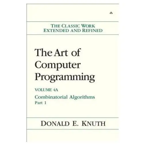 Pearson education limited Art of computer programming, volume 4a, the