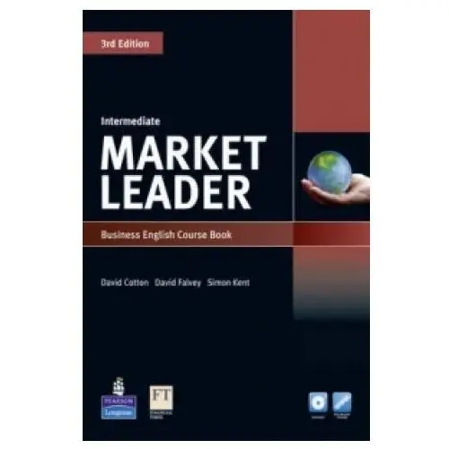 Pearson education limited Market leader 3rd edition intermediate coursebook with dvd-rom and mylab access code pack