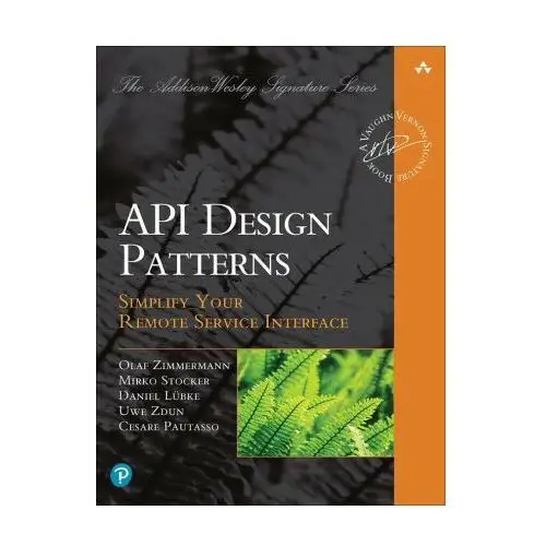 Pearson education Patterns for api design