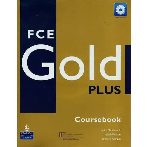 FCE GOLD PLUS Coursebook (podręcznik) plus iTest CD-ROM