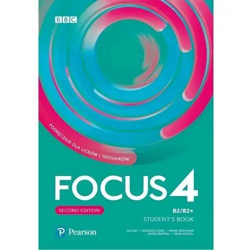 Focus second edition 4. podręcznik + kod (interaktywny podręcznik + interaktywny zeszyt ćwiczeń) Pearson