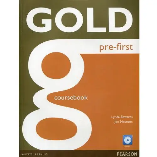 Gold pre-first. podręcznik + cd-rom Pearson