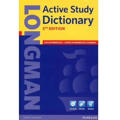 Longman Active Study Dictionary + CD-ROM (Miękka Oprawa) 5th Edition