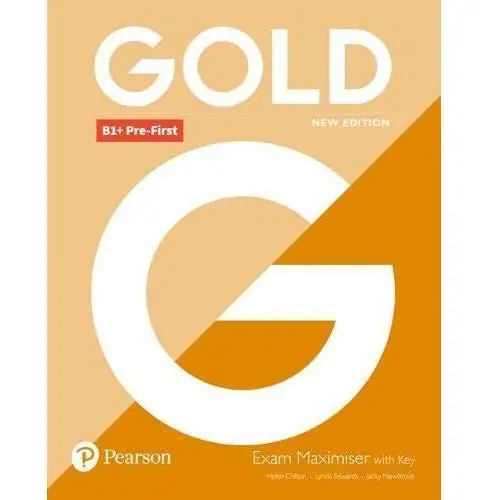 Gold b1+ pre-first new edition exam maximiser with key Pearson longman