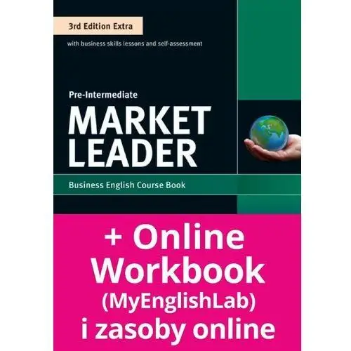Pearson Market leader 3ed extra pre-intermediate. podręcznik + dvd-rom + myenglishlab