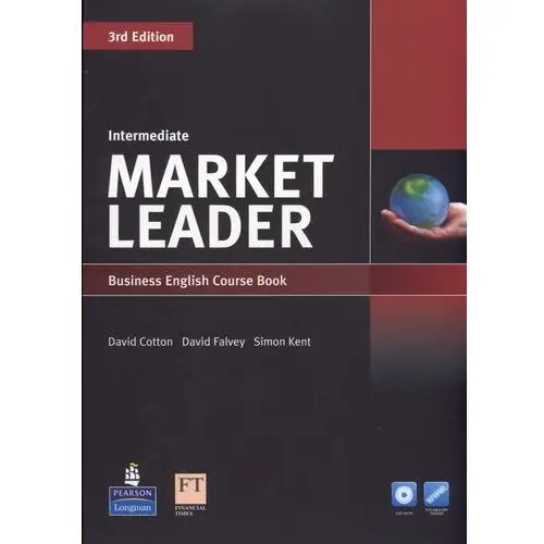Pearson Market leader 3rd edition intermediate, coursebook (podręcznik) plus dvd-rom