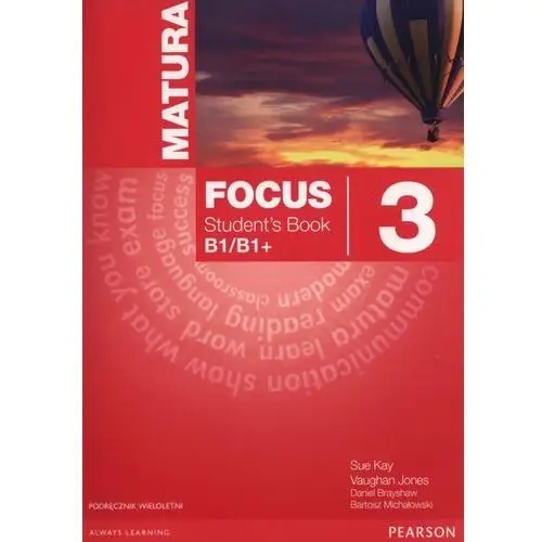 Pearson Matura focus 3. student's book plus mp3 cd (wieloletni)