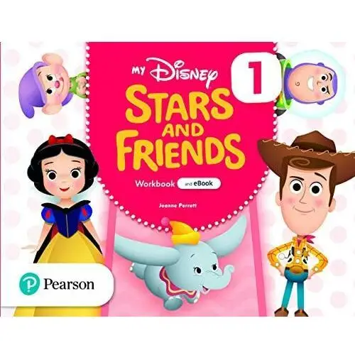 My disney stars and friends 1 wb with ebook Pearson