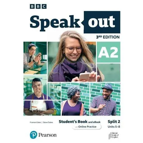 Speakout 3rd edition a2. split 2. student's book + podręcznik w wersji cyfrowej Pearson