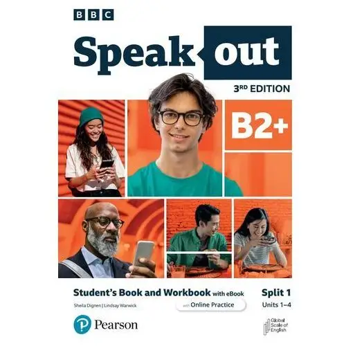 Speakout 3rd edition b2. split 1. students book and workbook + książka w wersji cyfrowej Pearson