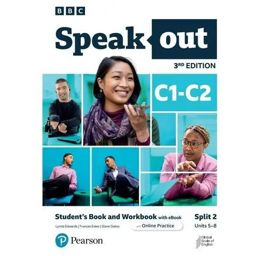 Speakout 3rd edition c1-c2. split 2. student's book and workbook + książka w wersji cyfrowej Pearson