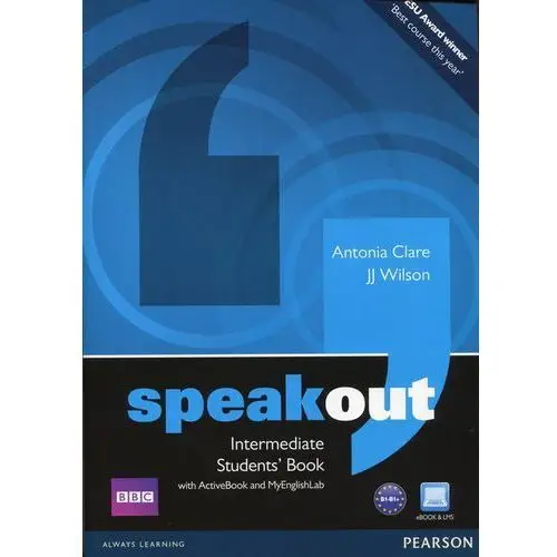 Speakout Intermediate, Student's Book (podręcznik) plus Active Book plus MyEnglishLab