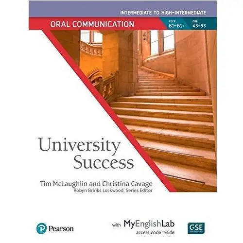 University success intermediate: oral communication sb with myenglab