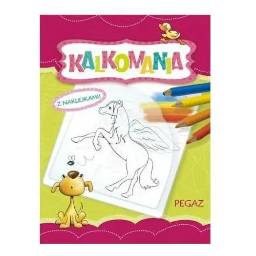 Pegaz. Kalkomania z naklejkami