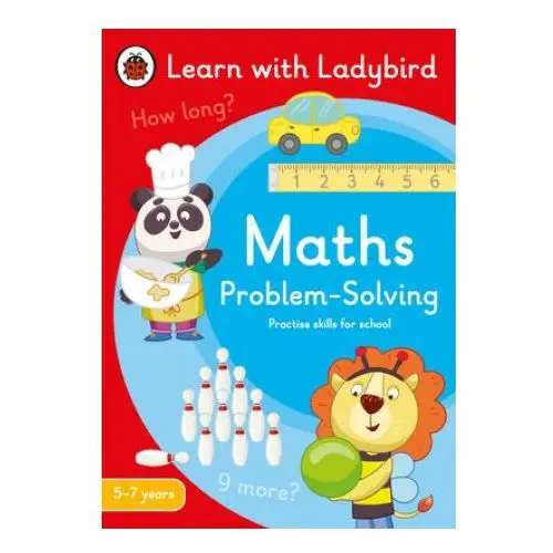 Penguin random house children's uk Maths problem-solving: a learn with ladybird activity book 5-7 years