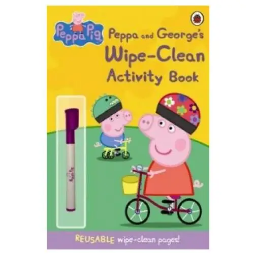 Penguin random house children's uk Peppa pig: peppa and george's wipe-clean activity book