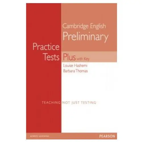 Pet practice tests plus with key new edition Pearson education limited