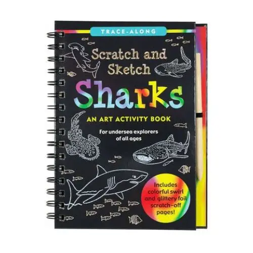 Scratch & sketch(tm) sharks (trace along) Peter pauper