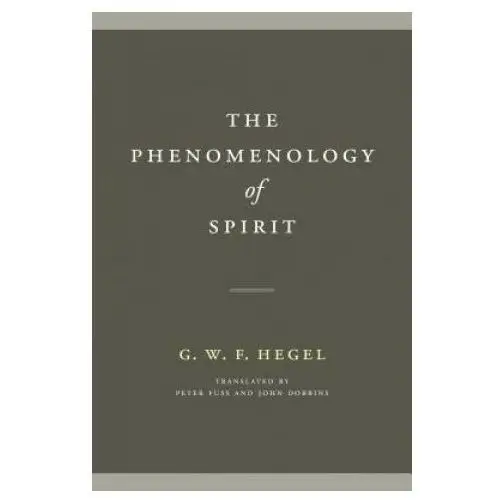 Phenomenology of spirit University of notre dame press