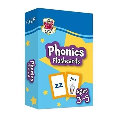 Phonics Flashcards for Ages 3-5: perfect for learning at home CGP Books
