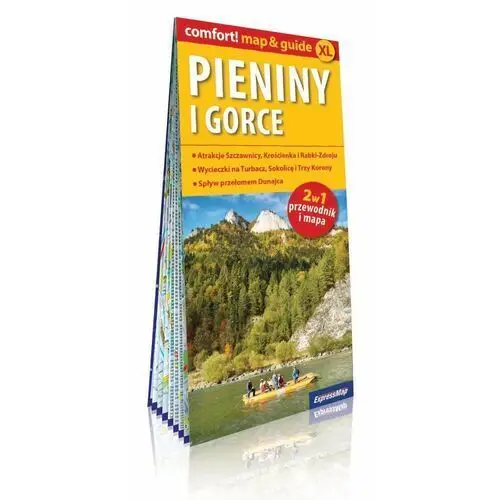 Pieniny i Gorce 2w1. Przewodnik i mapa