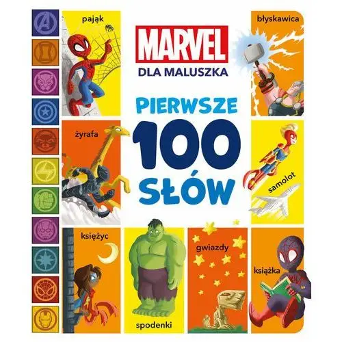 Pierwsze 100 słów. Marvel dla maluszka