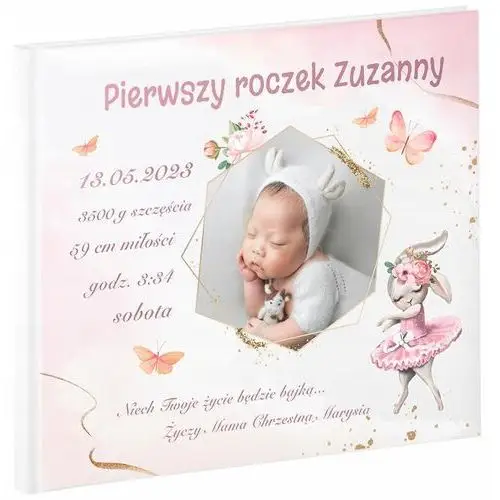 Pierwszy album pamiętnik dziecka książka wspomnień