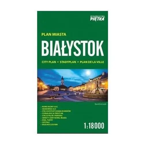 Piętka Białystok 1:18000 plan miasta