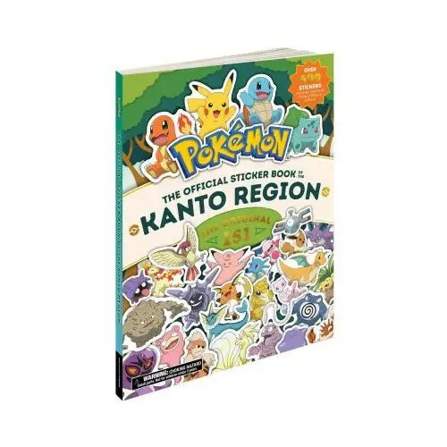 Pikachu Pokemon official sticker bk kanto region