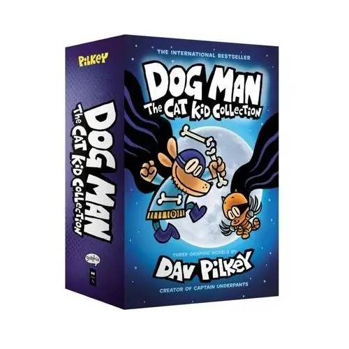 Dog man: the cat kid collection: from the creator of captain underpants (dog man #4-6 boxed set) Pilkey, dav