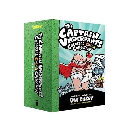 Pilkey, dav The captain underpants colossal color collection (captain underpants #1-5 boxed set)