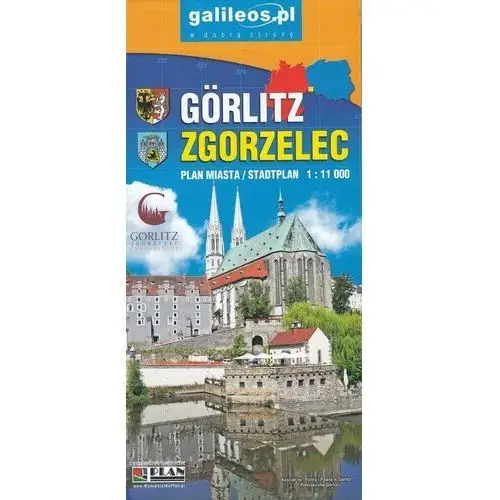 Gorlitz city map / zgorzelec miasta + powiat zgorzelecki Plan
