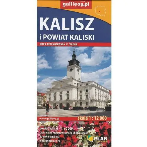 Kalisz i powiat kaliski 1:12 000 / 1:60 000 - Plan,869MP (7447254)