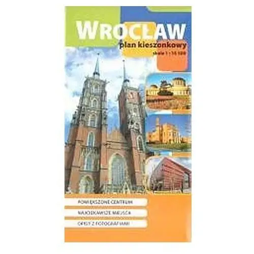 Plan kieszonkowy - wrocław w.polska 1:16 500