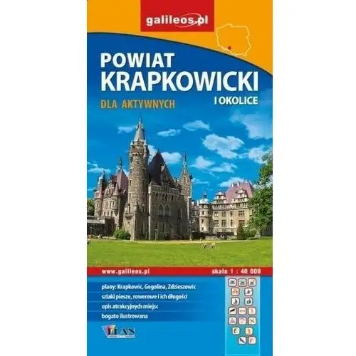 Mapa dla aktywnych - powiat krapkowicki 1:40 000, 6492