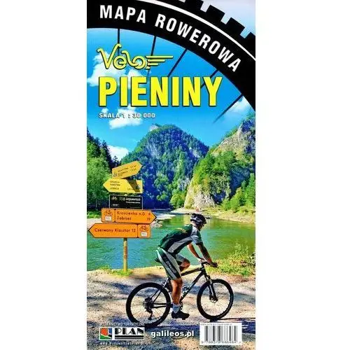 Plan Mapa rowerowa - pieniny 1: 30 000
