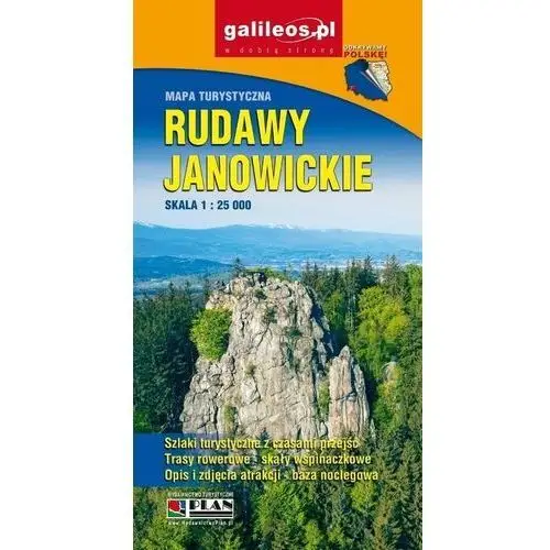Plan Mapa - rudawy janowickie 1:25 000