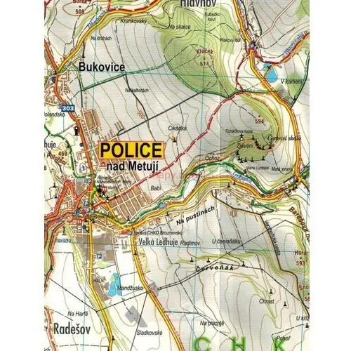Mapa turystyczna - góry stołowe lam. w.2022, 10220