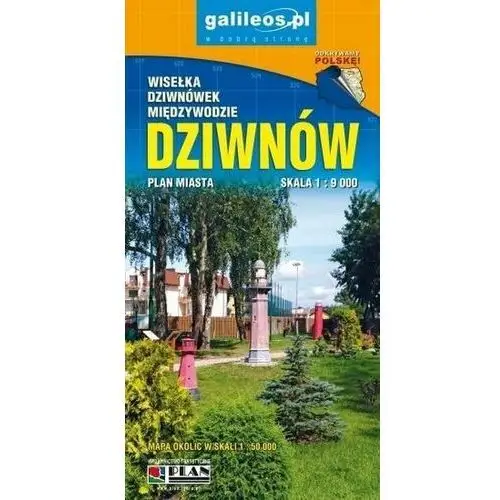 Plan miasta - Dziwnów, Dziwnówek, Międzywodzie - praca zbiorwa - książka