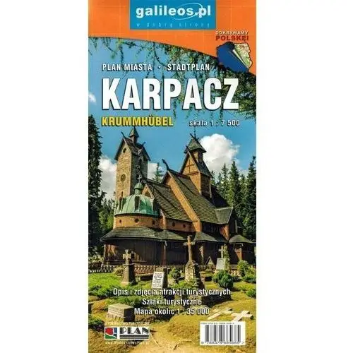 Plan miasta - Karpacz 1:7 500