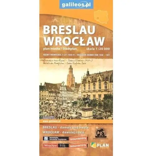 Miasta - wrocław breslau Plan