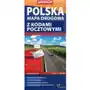 Polska mapa drogowa z kodami pocztowymi 1:650 000 - lider serwis Plan Sklep on-line