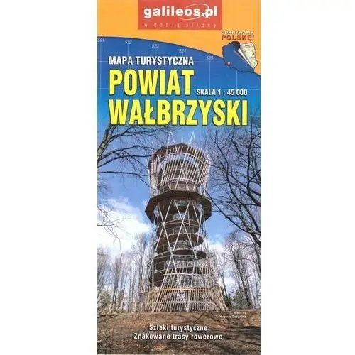 Powiat wałbrzyski mapa tur., miasta wałbrzych Plan